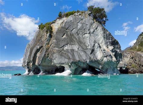 Marble Caves Sanctuary Marble Cathedral On General Carrera Lake