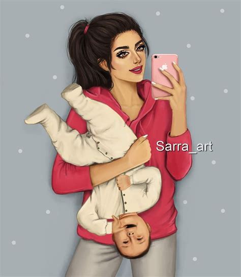 k Likes Comments Sara Ahmed sarra art on Instagram ياحظ ابن اختي هيكون عنده خاله