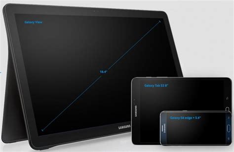 Samsung Unveils The Enormous Galaxy View Tablet The Largest Android