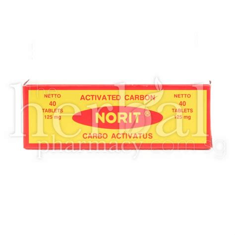 Norit Carbon Tablets 40 Theherbalpharmacy