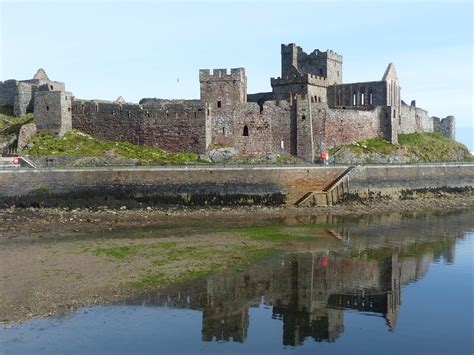 Castle Reflections Peel John S Beesley Flickr