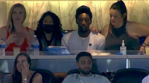 Bam Adebayo CAUGHT Dating Three Women At The Same Time While Attending Miami Baseball Game YouTube