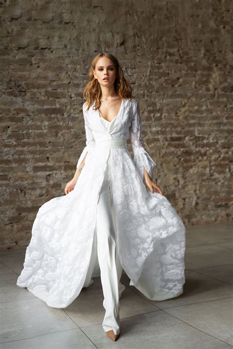 Alternative Wedding Dress By Dreamanddress Wedding White Suit Modern