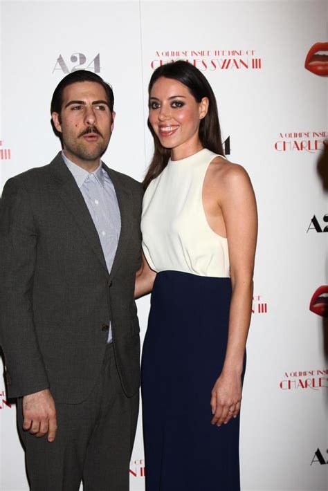 LOS ANGELES FEB 4 Jason Schwartzman Aubrey Plaza Arrives At A