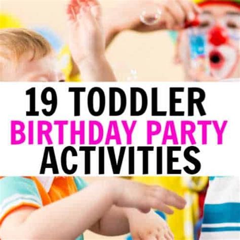 Birthdays of every age deserve to be celebrated. 19 Birthday Party Activities For 2 Year Olds | 1 year old ...
