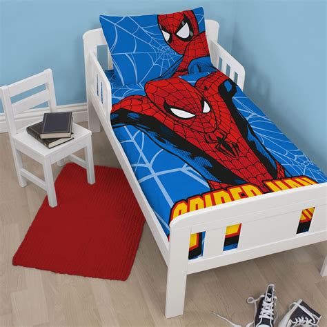E bedding sets fabric count : MARVEL SPIDERMAN DUVET COVER SETS KIDS BOYS BEDDING ...