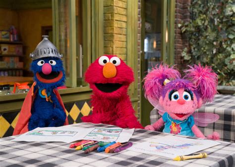 Child Blogger Interviews Elmo And Abby In Celebration Of Sesame Streets
