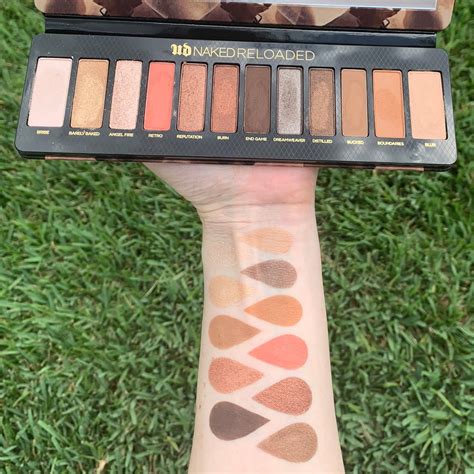 Urban Decay Naked Reloaded Palette Review And Swatches On Fair Skin