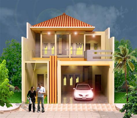 Rumah model ini punya kesiapan kapan saja ketika banjir datang. Denah Rumah Minimalis 1 Lantai: Top 15 Gambar Desain Rumah Minimalis Modern 2 Lantai 2014