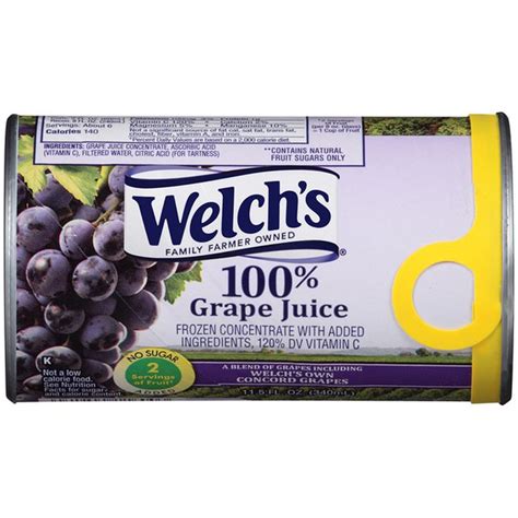 Welchs 100 Grape Juice Frozen Concentrate 115 Fl Oz Instacart