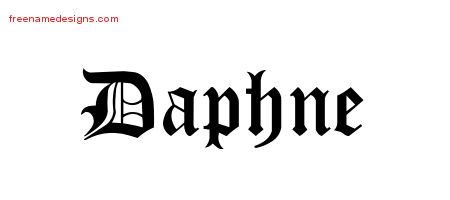 Daphne Archives Free Name Designs