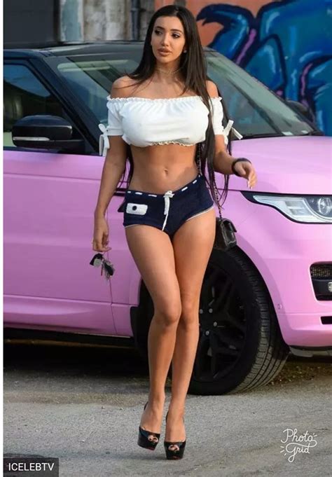 Chloe Khan Shows Off Her Surgically Enhanced Bum As She Straddles Giant