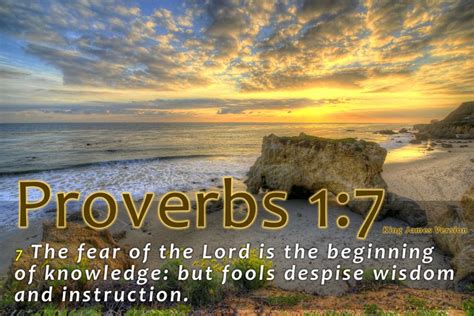 Proverbs 17 Kjv Fear Of The Lord Proverbs Scripture