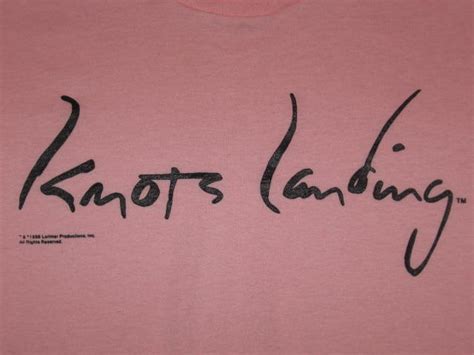 Image Detail For 1988 Knots Landing T Shirt Medium