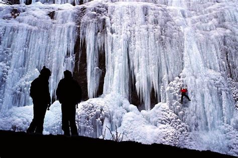 Magnificent Frozen Waterfalls Around The World
