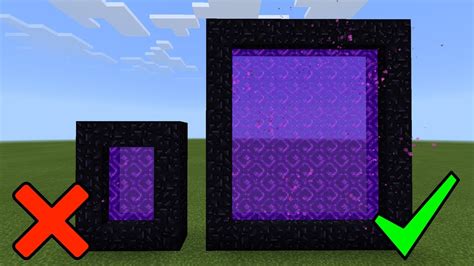 Then place ender pearls in but make. How To Make CUSTOM Nether Portals in Minecraft PE | MCPE ...