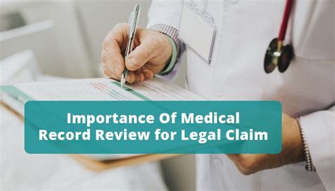 Importance Of Medical Record Review For Legal Claim By Cathrine