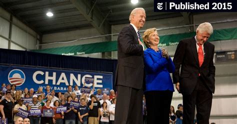 Warm In Public Joe Biden And Hillary Clinton Have Been Intense Rivals