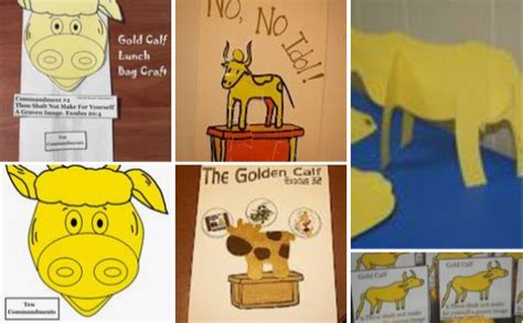 Golden Calf Craft Sundayschoolist