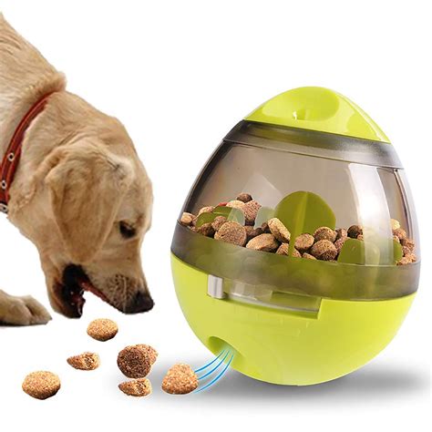 Topcobe Interactive Dog Toy Iq Treat Ball Food Dispensing Toys For