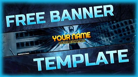 Free Youtube Banner Template Photoshop Youtube