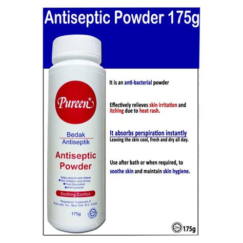 Pureen Antiseptic Powder 175g 2 Bottles Baby Kingdom Pte Ltd