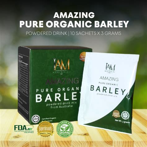 Original Amazing Barley Amazing Pure Organic Barley Powdered Drink By