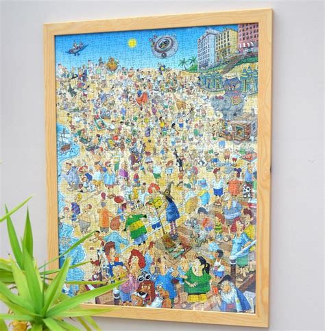 Wooden Frame For 1000 Piece Jigsaw Puzzles