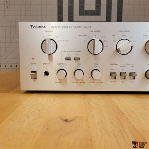 technics su v8 dual mono stereo integrated dc amplifier photo 4329199 us audio mart