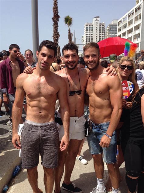 Kenneth In The Postcard From Tel Aviv Gay Pride