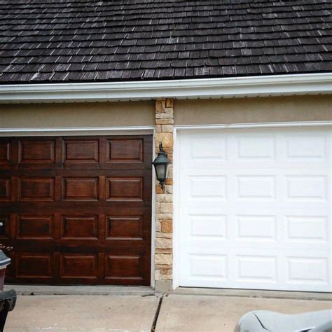 Paint Garage Door To Look Like Wood Property And Real Estate For Rent