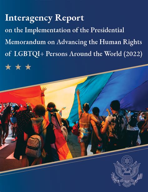 interagency report on the implementation of the presidential memorandum on advancing the human