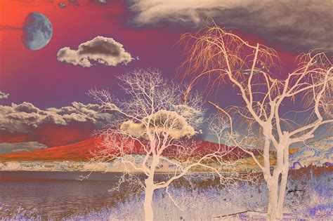 Psychedelic Landscape Digital Art By Anthony Caruso