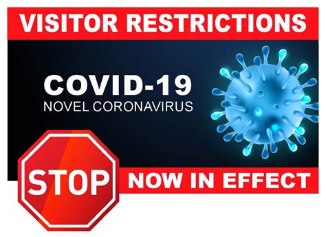 As these restrictions may change at short notice, this should be used as a guideline only. COVID-19 - VISITOR RESTRICTIONS UPDATE