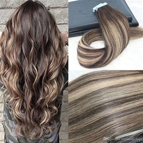 99 ($30.99/count) get it as soon as wed, jul 14. Remy Tape In Hair Extensions Balayage Color Dark Brown #2 ...