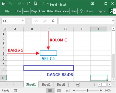 Pengertian Perbedaan Workbook Dan Worksheet Pada Microsoft Excel