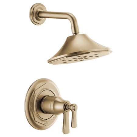 We were thrilled to announce the extension of the brilliance luxe gold finish to additional kitchen and bath collections. Brizo T60261-GL Luxe Gold Rook Shower Only Trim Package ...