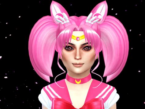 The Sims 4 I Sailor Moon I Black Lady And Sailor Chibi Moon 🌙 Katverse