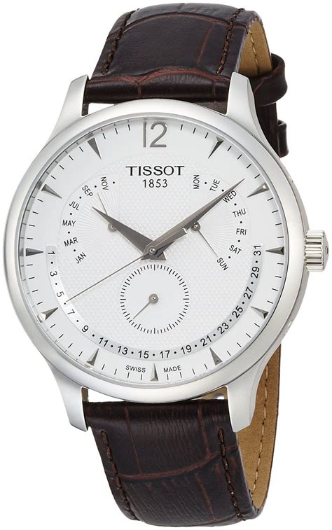 Elegant Tissot T Classic Watch With Perpetual Calendar