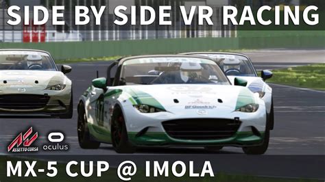 Mazda MX 5 Cup Online Race From The Back Imola Assetto Corsa