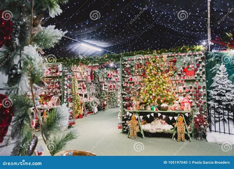 Garden centre decorations editorial image. Image of centre  105197040