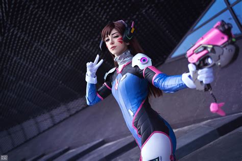 Heres My Attempt On Dva Cosplay Cant Wait To See Her Redesign For