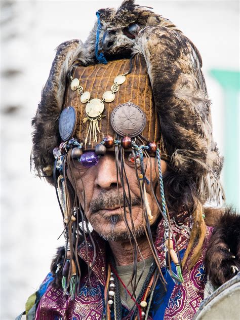 Shamanic Face Fringe Rustic Shamanism Priestess Priest Animist Tribal