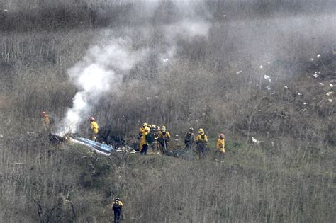Kobe Bryant dead: Photo shows grim wreckage of helicopter crash