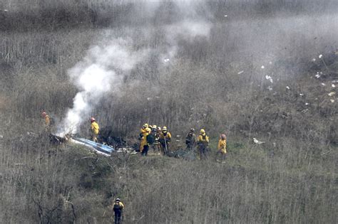 Kobe Bryant Dead Photo Shows Grim Wreckage Of Helicopter Crash