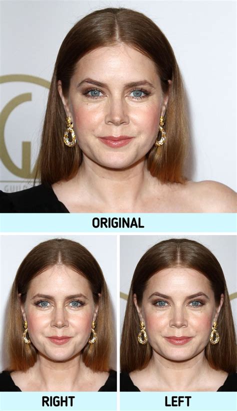 what 12 celebs would look like if their faces were symmetrical bright side
