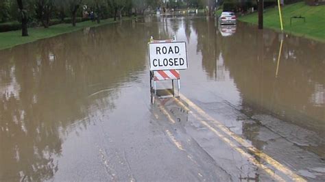 Roads Closed Due To Flooding Weather Hazards