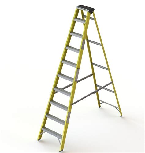 Youngman Frp 10 Step Ladder Capacity 150 Kg At Rs 9438unit In