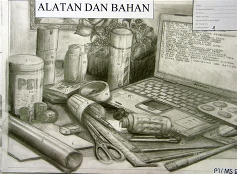 Documents similar to penghasilan folio pendidikan seni visual spm. Cikguseni.com: Latihan Kertas 2 Lukisan Seni Visual STPM