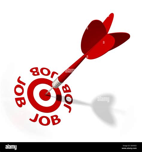 Job Target Stock Photo - Alamy